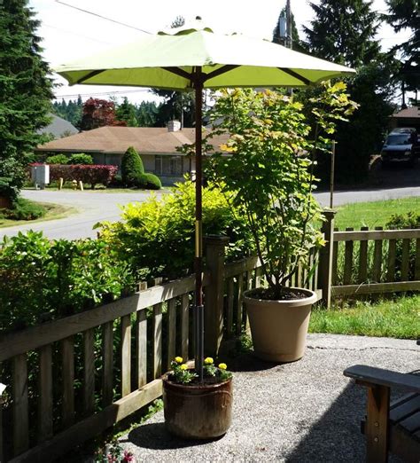Diy Planter Pot Umbrella Stand Outdoor Umbrella Stand Best Patio