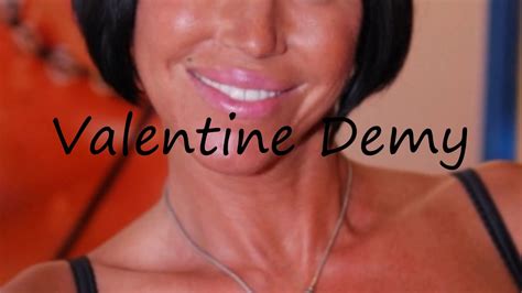 how to pronounce valentine demy youtube