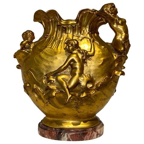 Henri Huppe Gilt Bronze Nude Women Na Ad Newt Art Nouveau At Stdibs