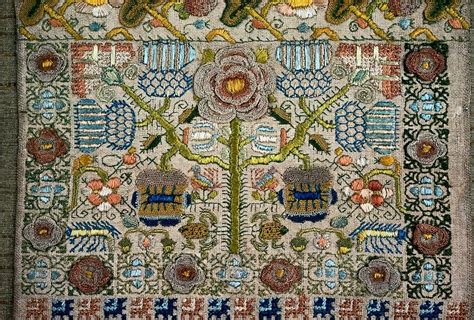 It is usually bought in 8m lenghts called skeins and is made up of six threads. My favourite band from a favourite sampler! | Antique ...