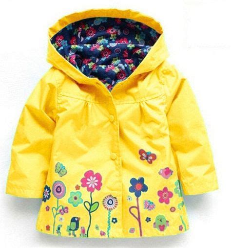 Childrens Rain Coat With Flowers Or Dinosaurs All Things Lovely Shop