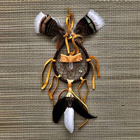 Soaring Eagle Dream Catcher Handcrafted By Mark Wood