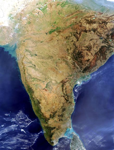Latest Satellite Map Of India - Calendrier 2021
