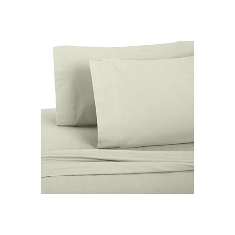 Amazon Brand Pinzon Cotton Flannel Bed Sheet Set Full Sage Lavorist