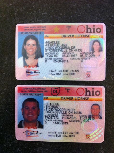 Ohio Drivers License Images Frompo