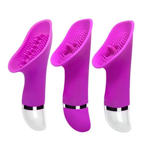 Silikon Vibrator Klitorisreizer Massager Sexspielzeug Zunge Vibrierende