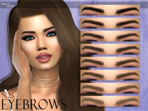Eyebrows N25 By Magichand At Tsr Sims 4 Updates