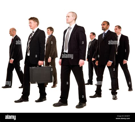 Group Of Businessmen Stock Photo Alamy
