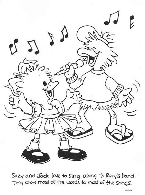 Suzy's zoo christmas | suzy's zoo christmas kitty scrapbook page decorators: Suzys Zoo Coloring Pages Suzy And Jack Singing | Suzys zoo ...