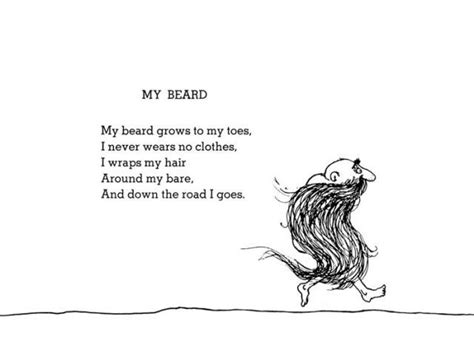 My Beard Shel Silverstein From Where The Sidewalk Ends The Kids