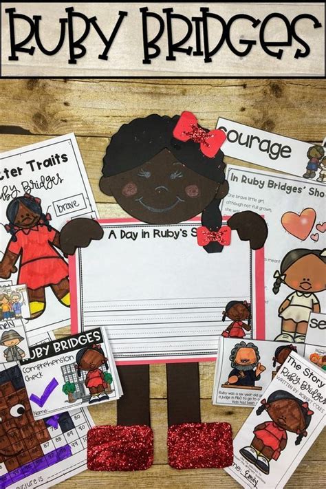 Free Printable Ruby Bridges Activities For Kindergarten Among The Key
