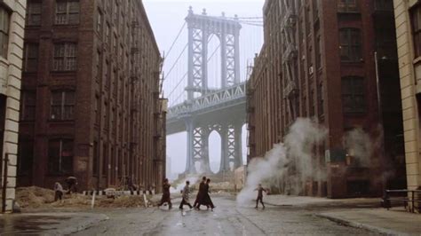 Once Upon A Time In America At Manhattan Bridge Filming Location