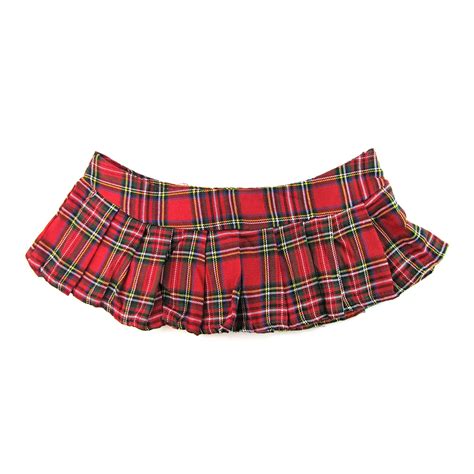 2020 women plaid mini skirt sexy cosplay uniform pleated skirts school girl sexy zipper short