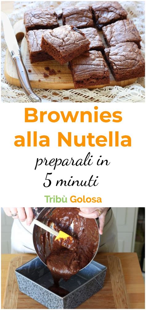Battete le uova insieme con lo zucchero ed unitevi la nutella e l'estratto di vaniglia. La ricetta super VELOCE per degli irresistibili BROWNIES ...