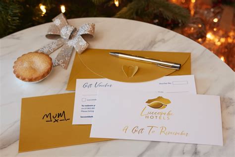25 Hotel Gift Voucher Luccombe Hall Hotel
