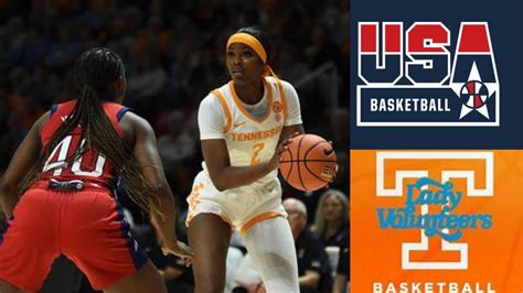 Team USA Vs University Of Tennessee Womans Basketball Highlights YouTube