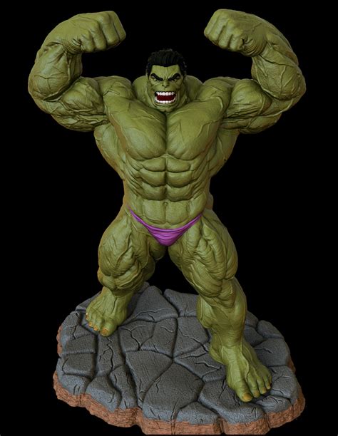 Hulk Bodybuilder ZBrushCentral