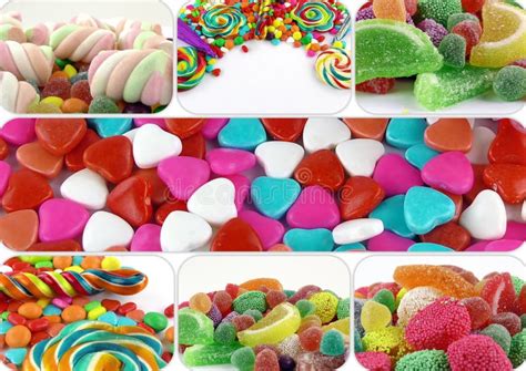 Candy Sweet Lolly Sugary Collage Stock Image Image Of Holiday