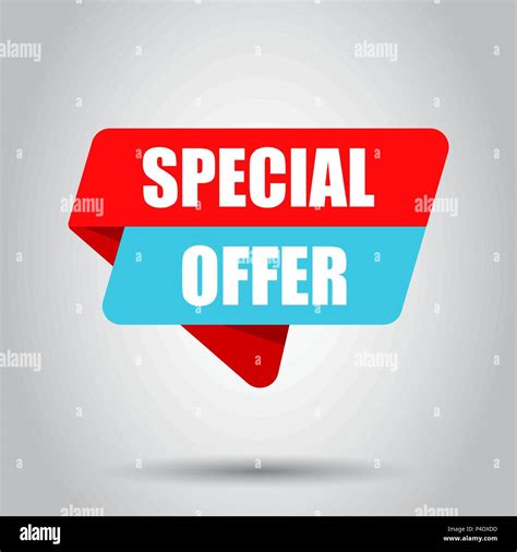 Special Offer Banner Badge Icon Vector Illustration Business Concept