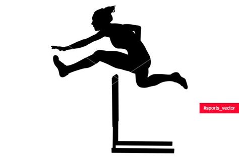 Track Female Athletes Hurdles Clipart 10 Free Cliparts Download