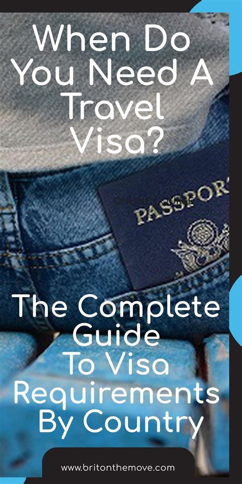 The Complete Guide To Visa Requirements By Country With Text