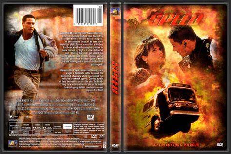 A terrific popcorn thriller, speed is taut, tense, and energetic, with outstanding performances from keanu reeves, dennis hopper, and sandra bullock. DVD Cover Design: Speed (1994)