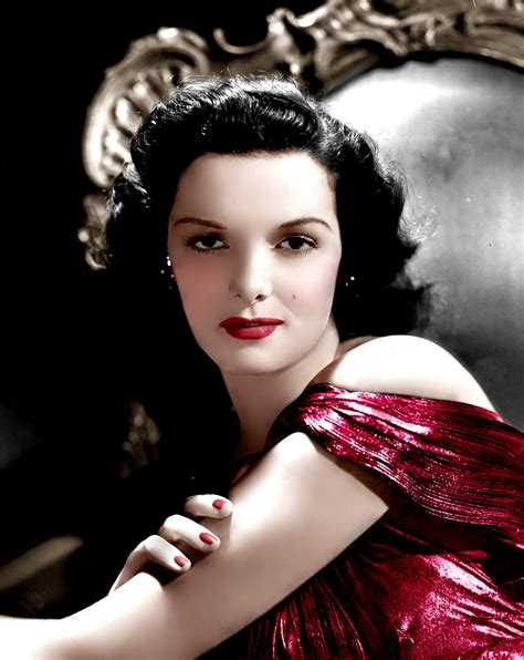 Jane Russell Color By Brenda J Mills Jane Russell Vintage Hollywood Glamour Hollywood