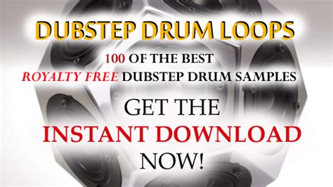 Hundreds of free loops and sound samples for you to download, drum loops, acid loops and when you purchase loop packs from us the product that you download includes the following 3 file formats. Download Royalty Free Dubstep Drum Loops - StayOnBeat.com