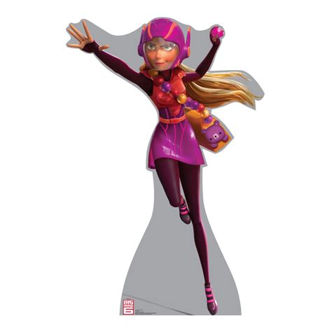 He's trying to kill us! Big Hero 6-Honey Lemon Cardboard Cutout