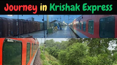 Lucknow LJN To Gorakhpur Sahjanwa Train Journey 15008 Krishak