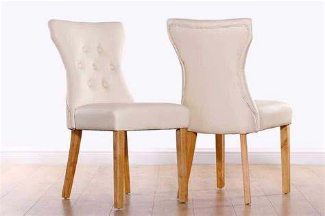 Get the best deals on leather dining room dining chairs. Ivory and Cream Leather Dining Chairs | Furniture Choice