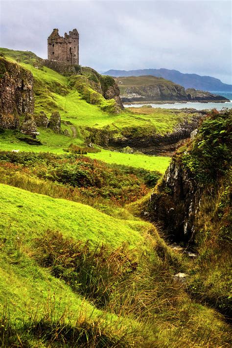 The Gylen Castle On The Isle Of Kerrera Photograph By Debra And Dave