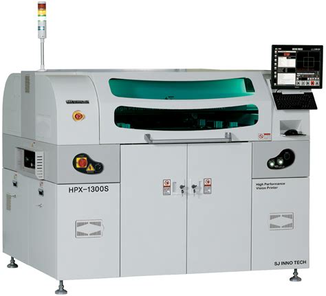 Sj Inno Tech Hpx 1300s Led Screen Printer With 2d Inspection