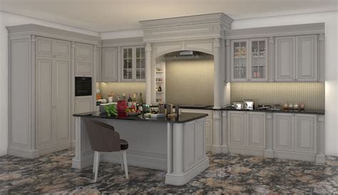 For more than 35 years, classic kitchens has been providing homeowners in oklahoma city and edmond, ok with beautiful custom kitchen cabinets.if you're planning on doing kitchen remodeling, we can show you a wide range of custom kitchen cabinetry that works well in your specific space. Classic Kitchen Cabinet 2 food 3D | CGTrader