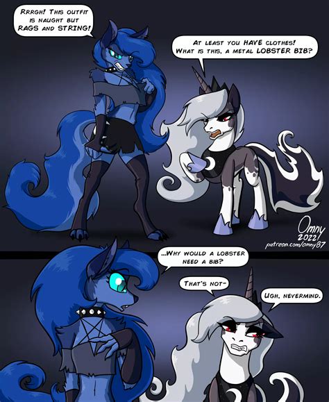 Lunaswapped MLP X Helluva Boss Crossover Coimc By Me Nudes Furry