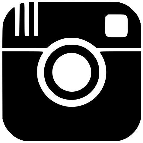 Black Instagram Logo Png White Download Alivromaniaca