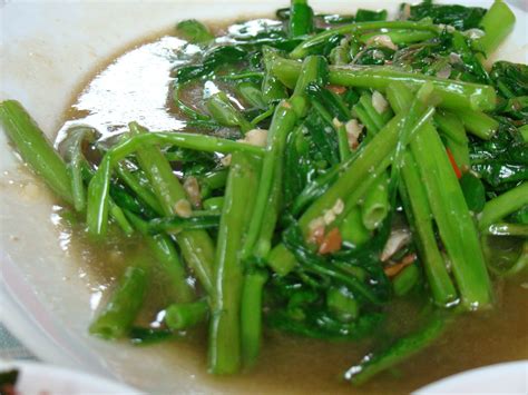 Adobong Kangkong Filipino Vegetable Dish Filipino Vegetable Dishes Yummy Vegetable Recipes
