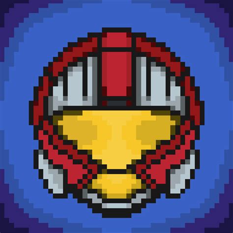 I Made Some Pixel Art Helmets Halo