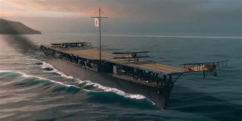 World Of Warships Ijn Hosho Video And Guide Buffed Shipyard Folge 35