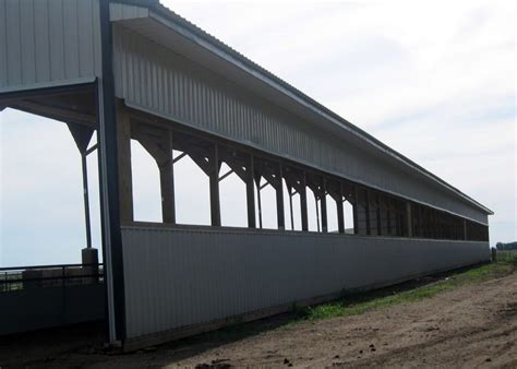 Finishing cattle is done with one primary goal in mind: Cattle Feeding Barn Gallery - Ethan Co-op Lumber