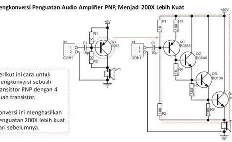 Rangkaian Transistor Sebagai Amplifier Penguat Niguru Indonesia