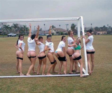 Soccer Team Flashing Thongs Gthang