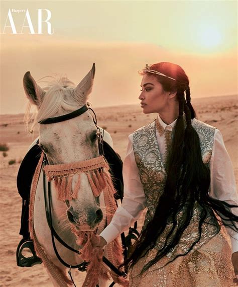 Shanina Shaik For Harpers Bazaar Arabia January 2020 Vogue Magazine