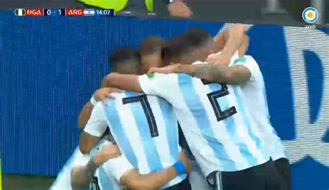 Argentina S Lionel Messi Scores 1st Goal Of 2018 World Cup The Spun