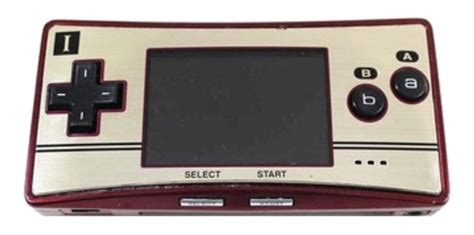 Nintendo Game Boy Micro Special 20th Anniversary Edition Color Rojo Y