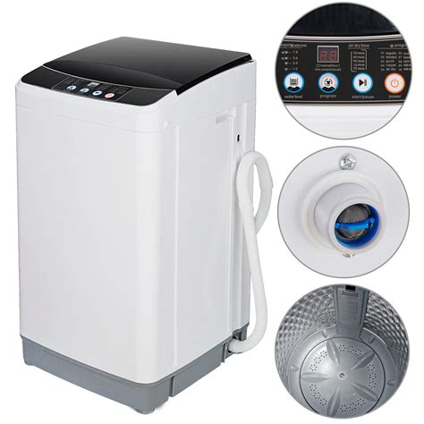Zeny Portable Full Automatic Washing Machine With 10 Programs 8 Water