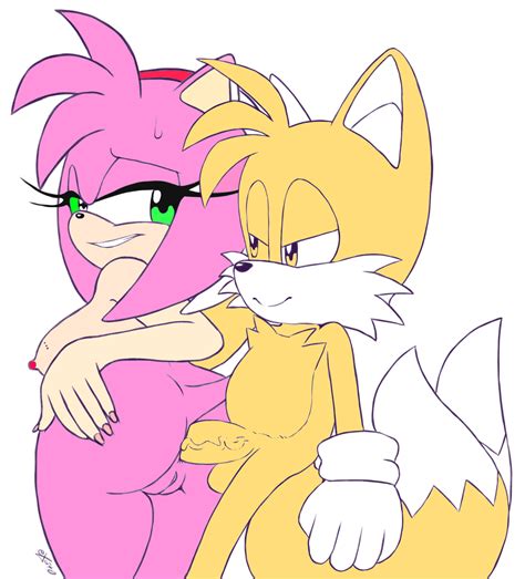 Rule 34 Amy Rose Anal Anal Sex Ass Excito Female Furry Miles Tails Prower Sonic Series Tails