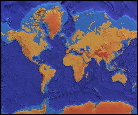 Earth Topography Photograph By Nrsc Ltdscience Photo Library Fine