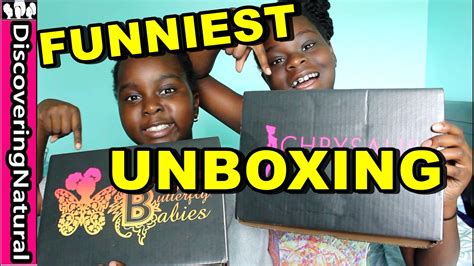 Funniest Kids Unboxing Feat Black Butterfly Boxes