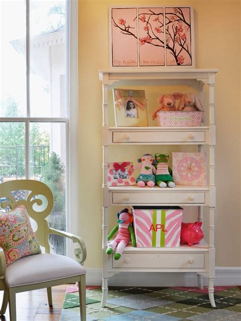 Make use of your vertical space, instead of spreading toys over the floor. Modern Furniture: 2014 Kids' Storage Ideas from HGTV